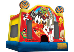 looney tunes jumping castle