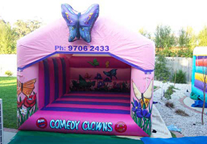 butterfly jumping castle