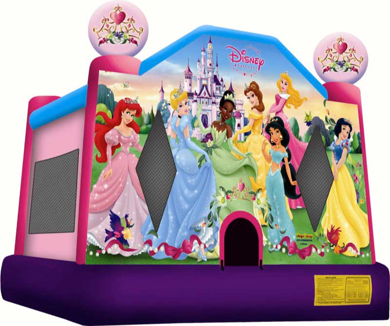 disney princess jumping castle